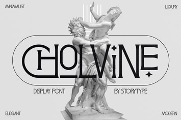 Cholvine Classy Display Font