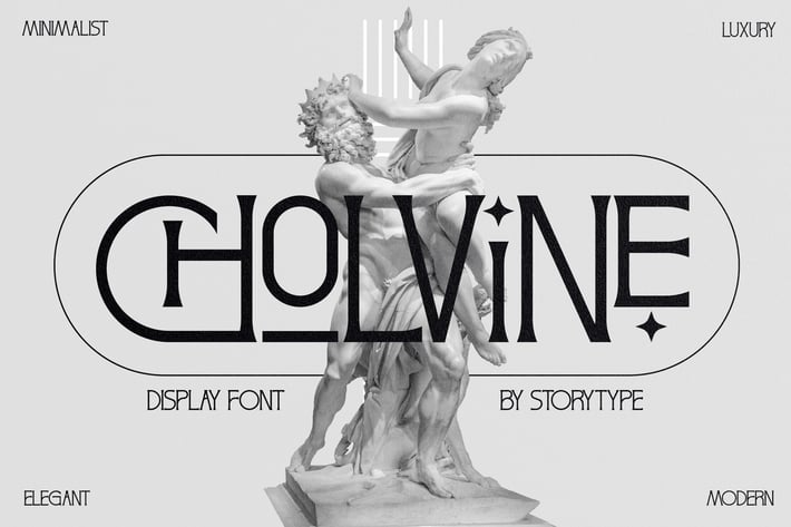 Cholvine Classy Display Font