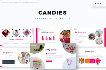 Candies - Powerpoint Template