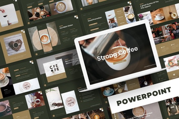 Strong Coffee - Powerpoint Template