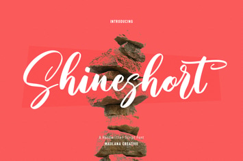Shineshort Script Font