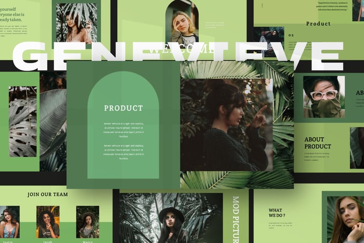 Genevieve Presentation Template
