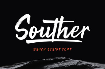Souther - Brush Script Font
