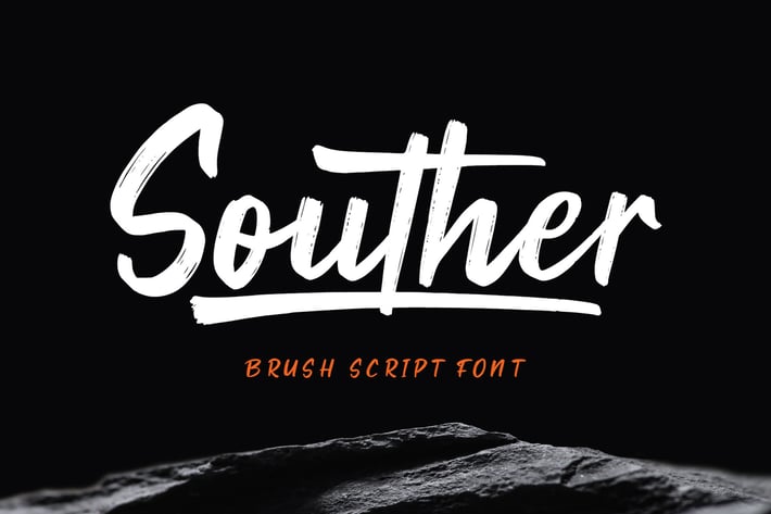 Souther - Brush Script Font