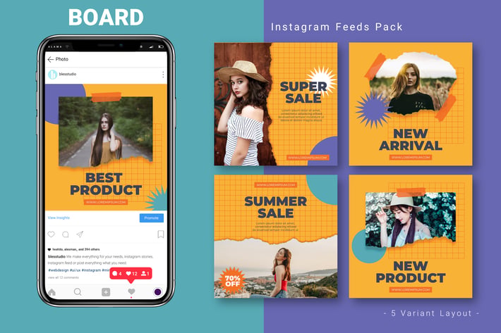 Board - Instagram Feed Pack