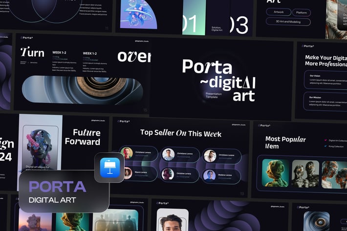Porta Digital Art Keynote