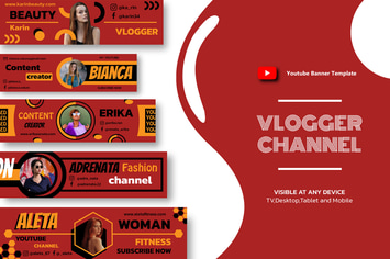 Vlogger Youtube Banner