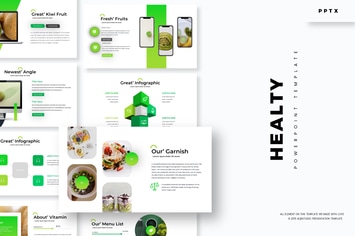 Healty Fruits - Powerpoint Template