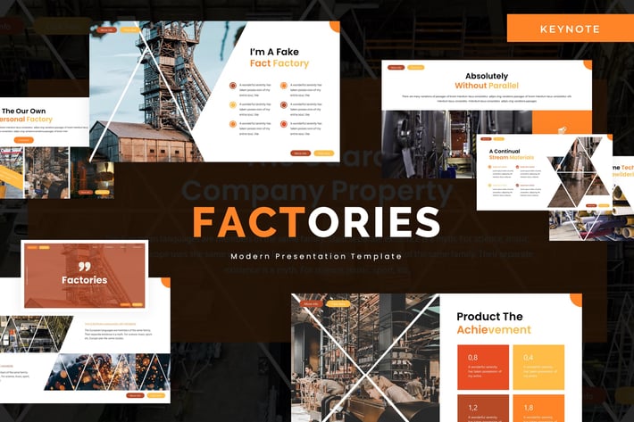 Factories  - Keynote Template