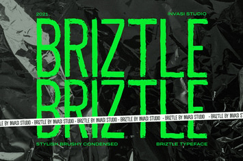Briztle - Condensed Font