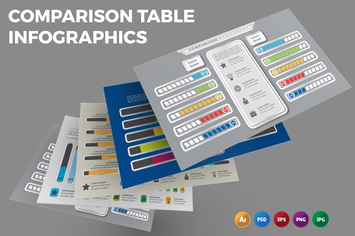 Comparison Table – Infographics Design