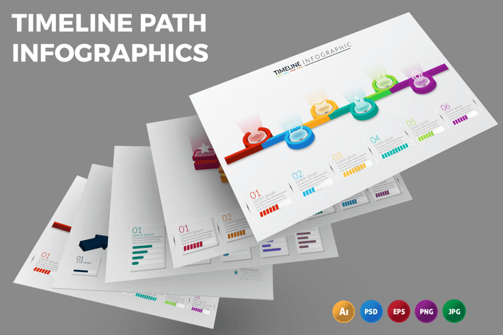 Timeline Path – Infographics Design