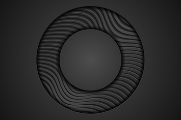 Black abstract corporate wavy texture background