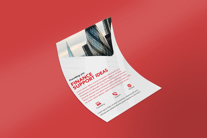 Letterhead page Mock Up Vol 03