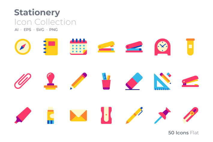 Stationery Color Icon