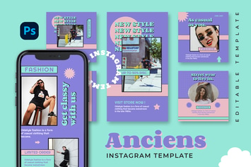 Anciens - Retro Instagram Stories and Post