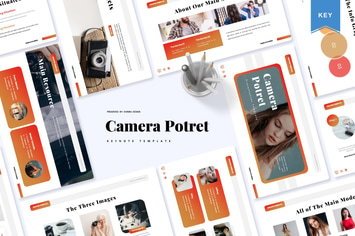 Camera Potret | Keynote Template