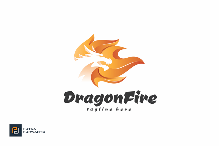 Dragon Fire - Logo Template