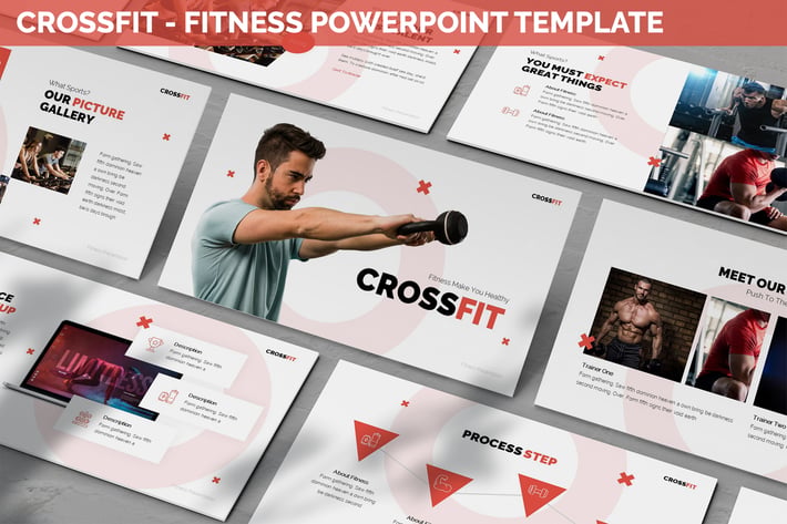 Crossfit - Fitness Powerpoint Template