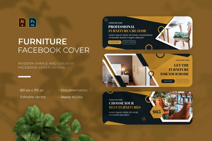 Furniture Creator | Facebook Cover