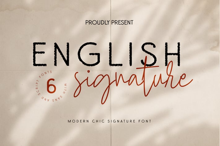 English Signature