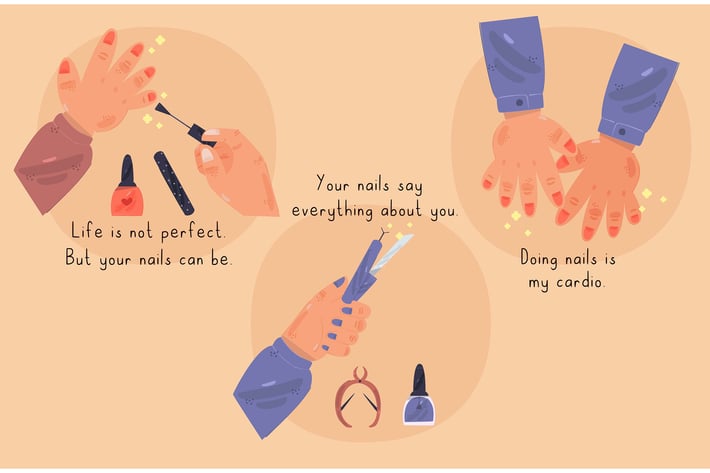 Manicure Illustration