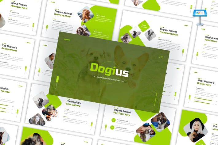 Dogius - Animal Care Keynote Template