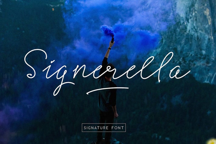 Signerella Font Duo