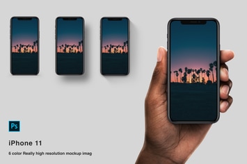 High Res Mockup for iPhone 11