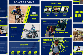 Adrenaline - Sport Powerpoint Template