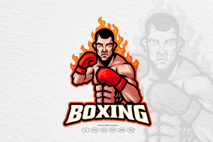 Boxing Fight Sport Logo