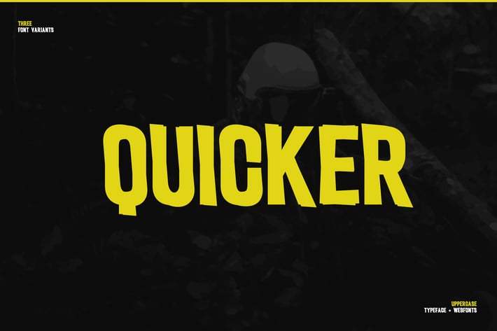 Quicker Modern Business Font