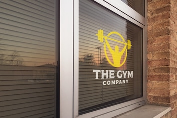Window Logo Mockup