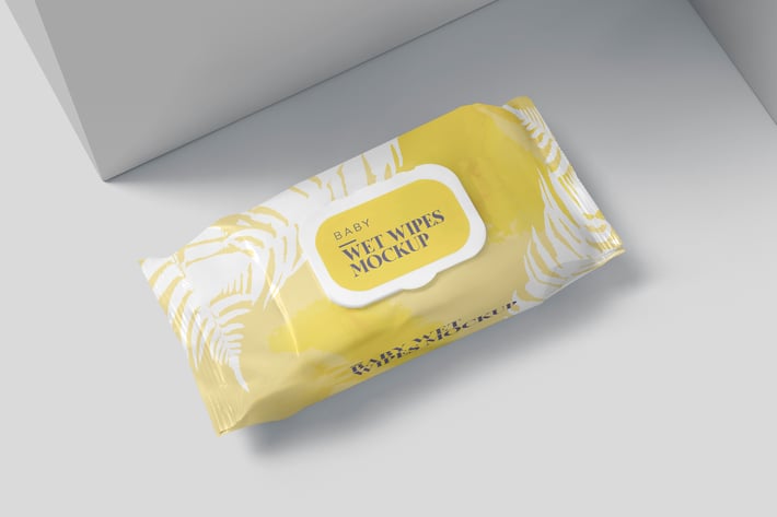 Wet Wipes Mockups