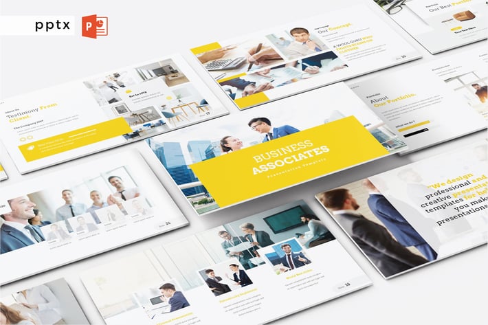 BUSINESS ASSOCIATES - Powerpoint V497