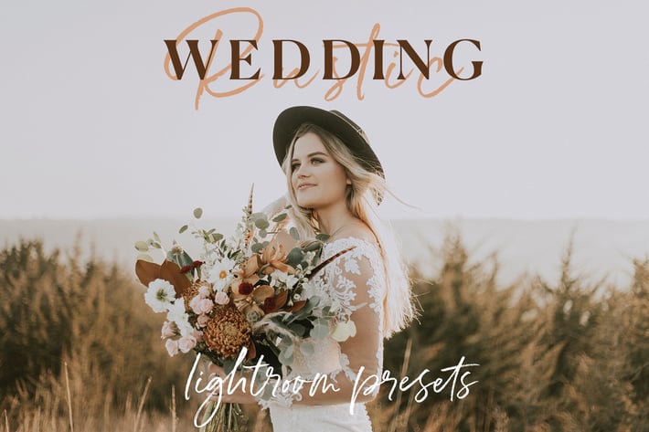 The Rustic Wedding Lightroom Preset Collection