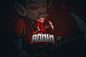 Ronin - Mascot & Esport Logo