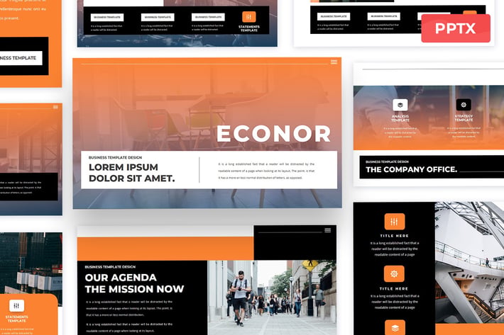 Econor - Powerpoint Presentation Template