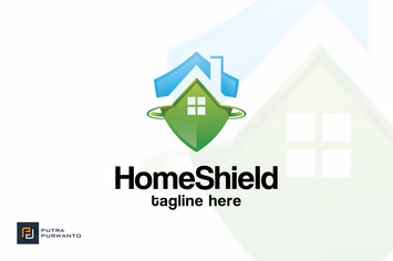 Home Shield - Logo Template