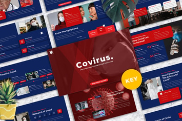 Covirus - Covid Medical  Keynote Template