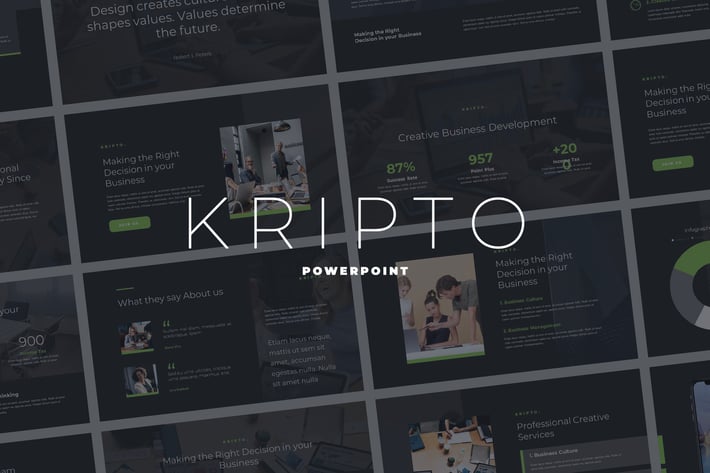 Kripto - Professional Powerpoint Template