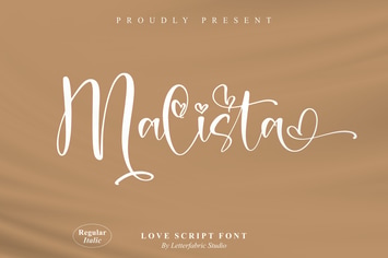 Malista Love Script Font