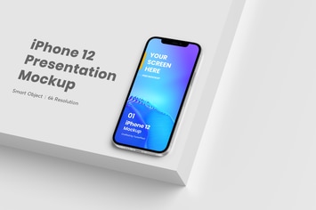 Stylish iPhone 12 Mockup 8.0