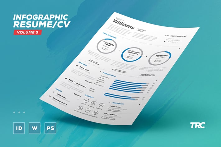 Infographic Resume/Cv Volume 3