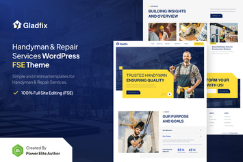 Gladfix – Handyman & Repair Services WordPress The