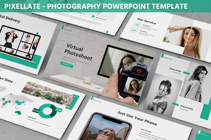 Pixelatte - Photography Powerpoint Template
