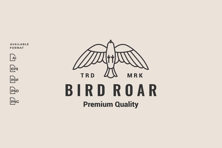 Roaring Bird Logo