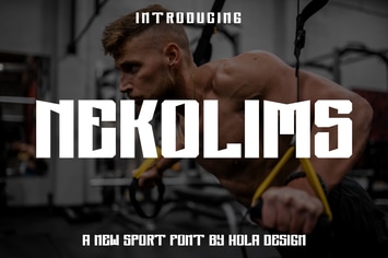 Nekolims Sport Font