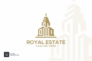 Royal Estate / Building - Logo Template