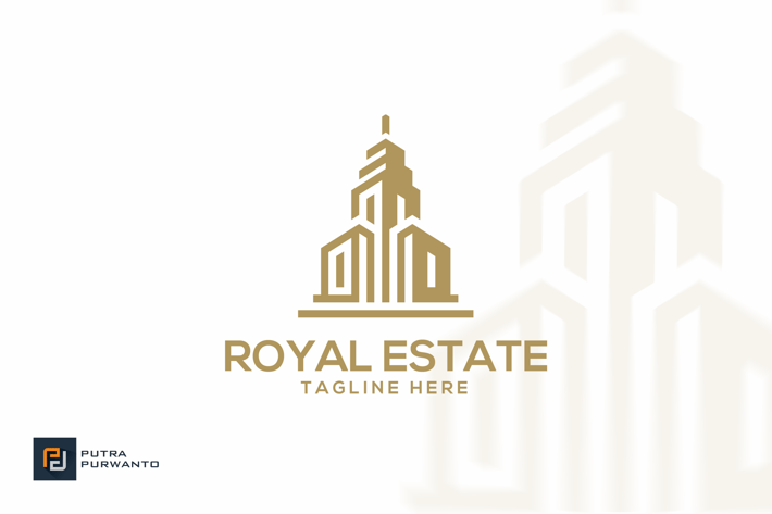 Royal Estate / Building - Logo Template